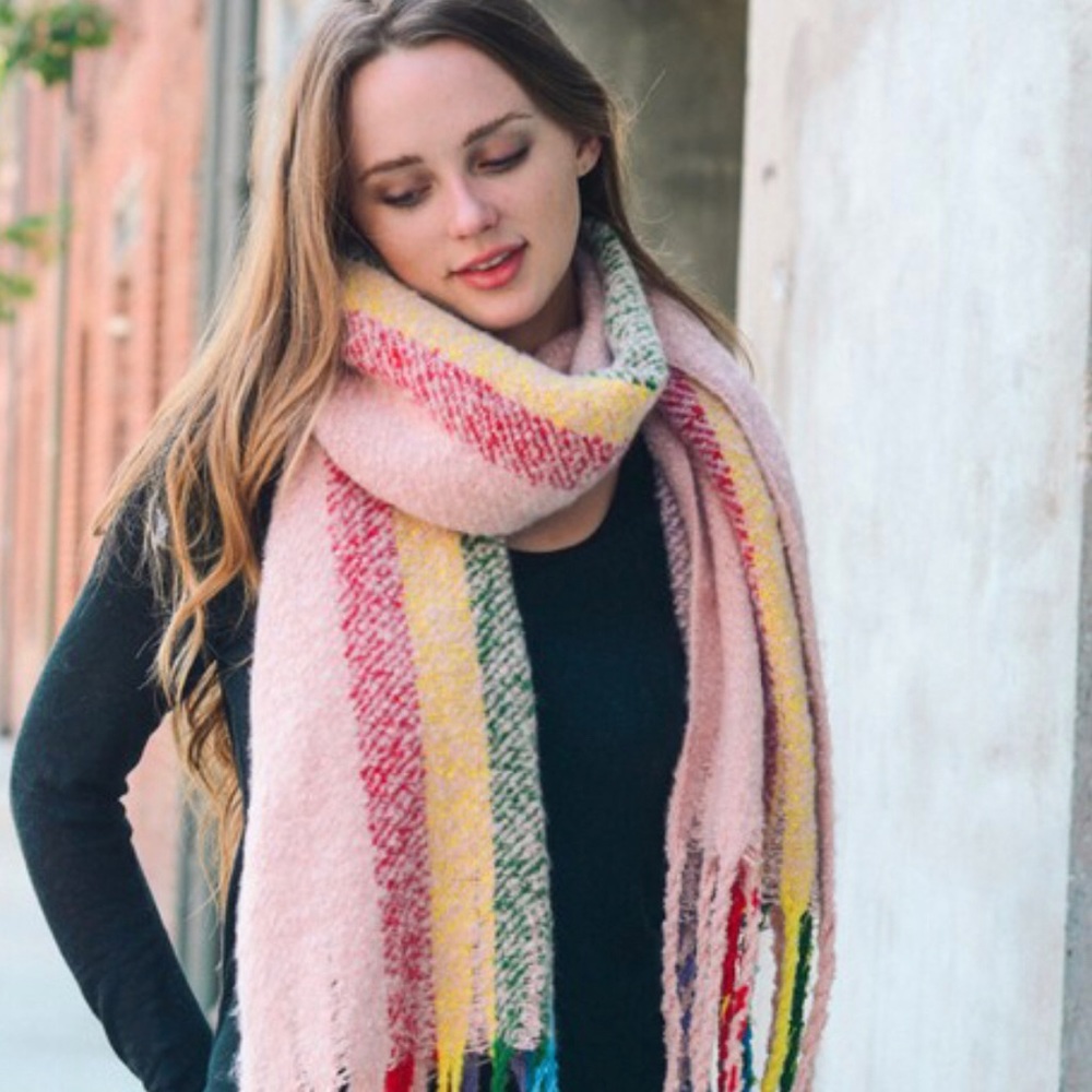 💥NEW💥 Soft Oversized Tassel Hem Scarf - Picture 3 of 8